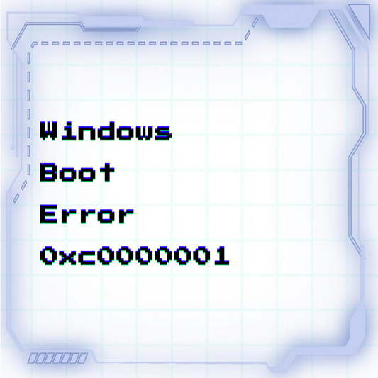 Windows boot error 0xc0000001 (Recovery: PC needs to be repaired)